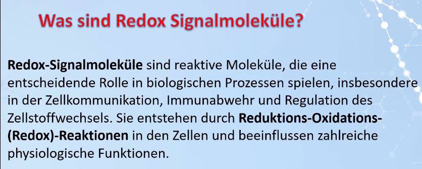 Redox Signal-Moleküle